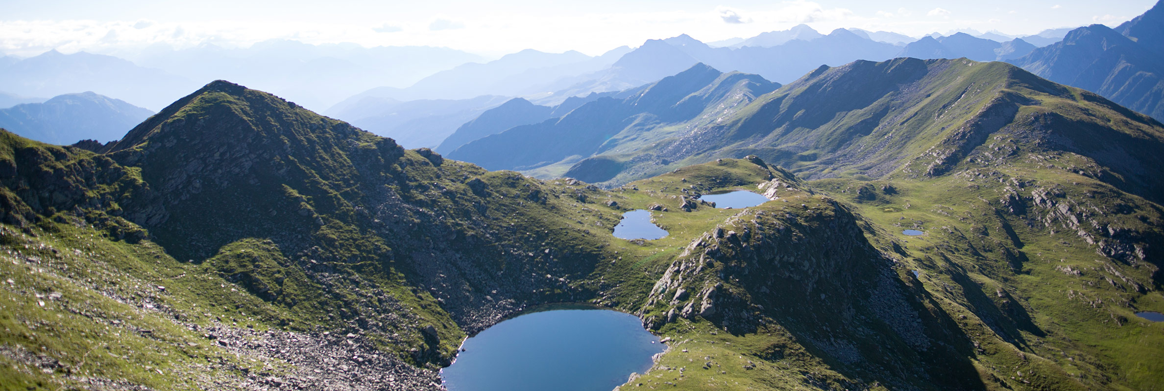 Meraner Höhenweg im Passeiertal in Südtirol